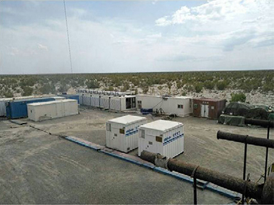 Oilfield associated gas generator set project in Kazakstan