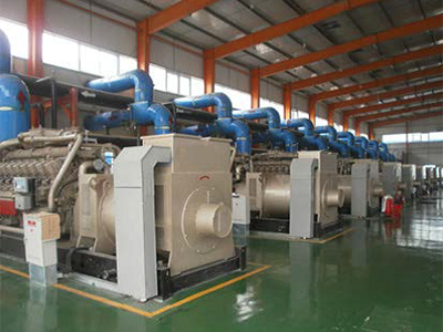 The coal mine gas genset power plant project in Shanxi